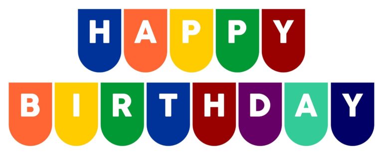 Happy Birthday Banners Signs 10 Free PDF Printables Printablee Worksheets Library