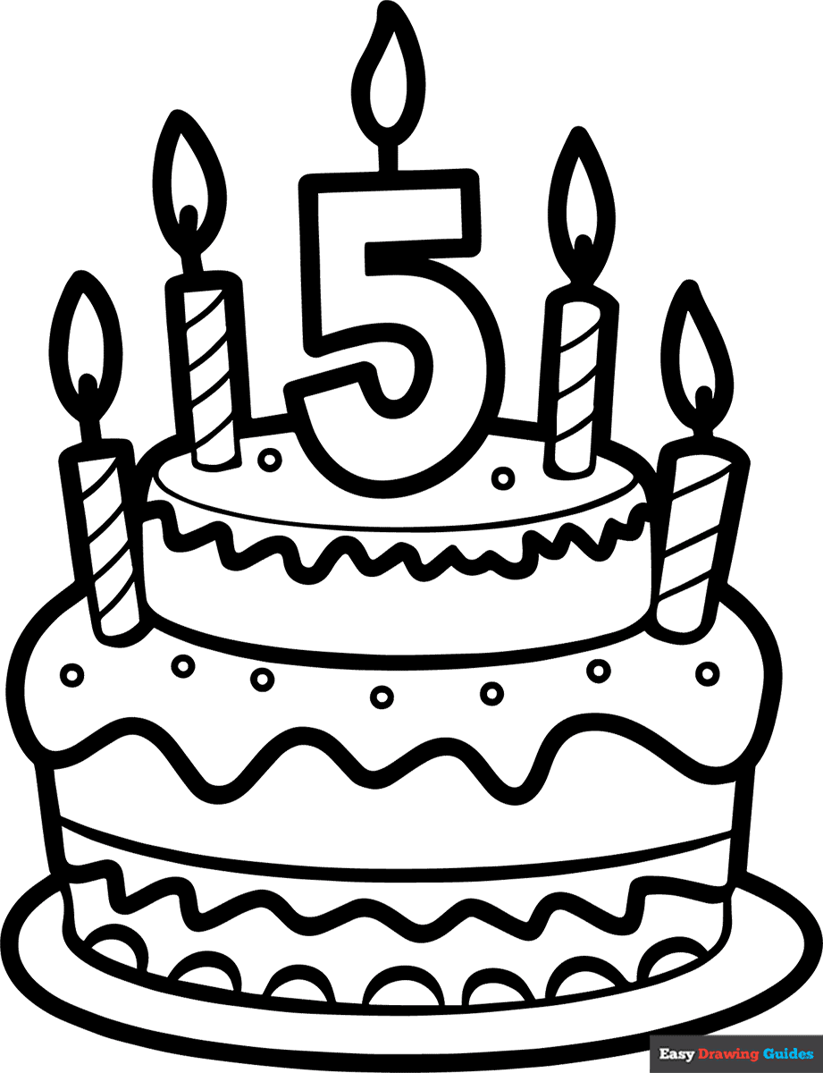 Free Printable Happy Birthday Coloring Pages