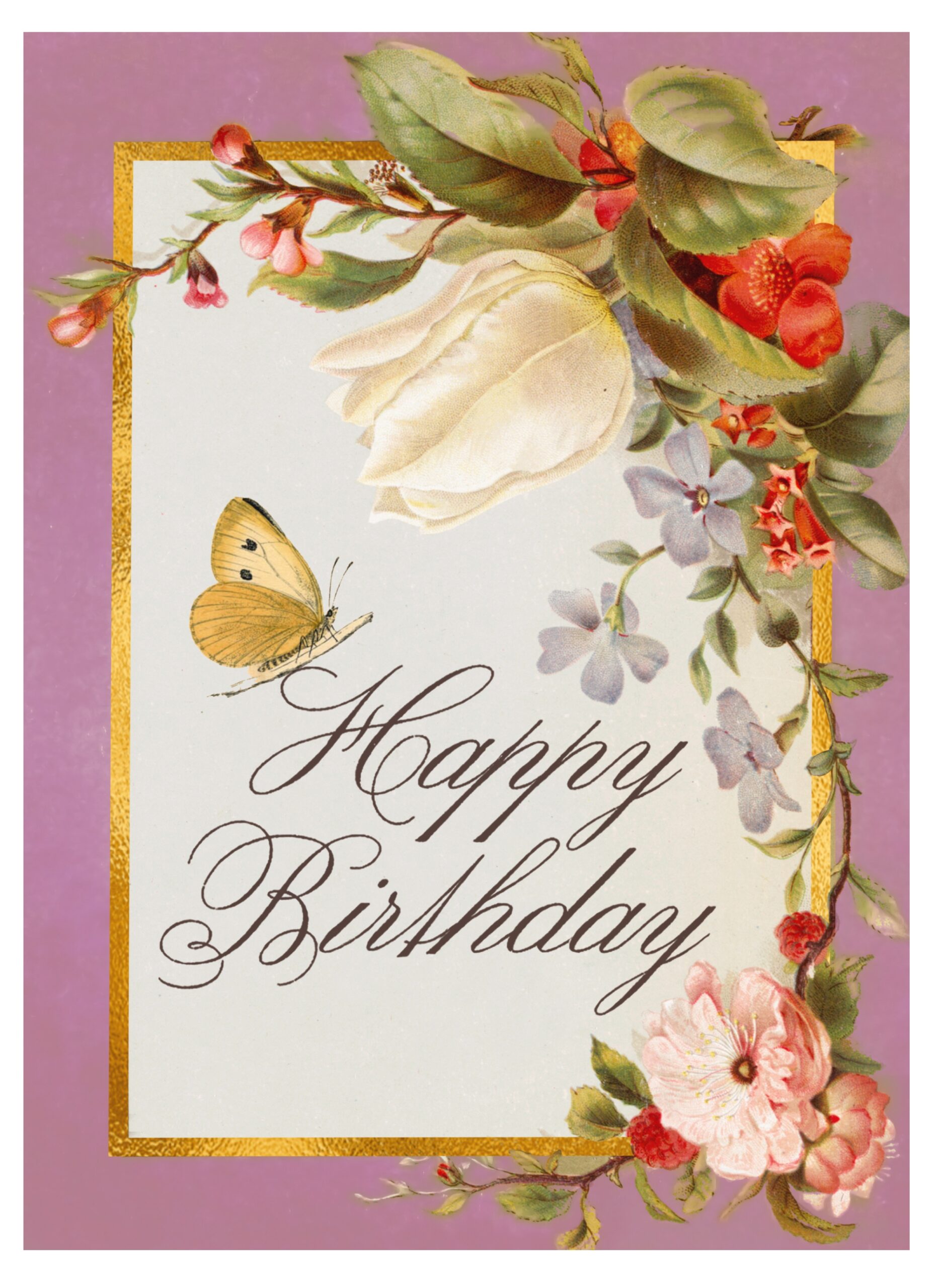 Happy Birthday Sign Printable The Graphics Fairy