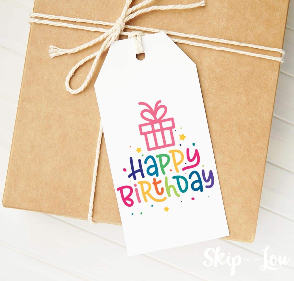 Free Printable Birthday Gift Tags
