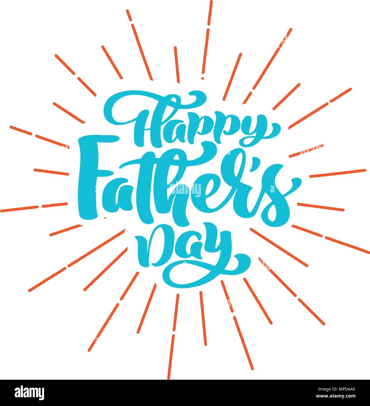 Happy Fathers Day Phrase Hand Drawn Lettering Father S Quotes Vector T shirt Or Postcard Print Design Hand Drawn Vector Calligraphic Text Design Templates Isolated On White Background Stock Vector Image U0026 Art 