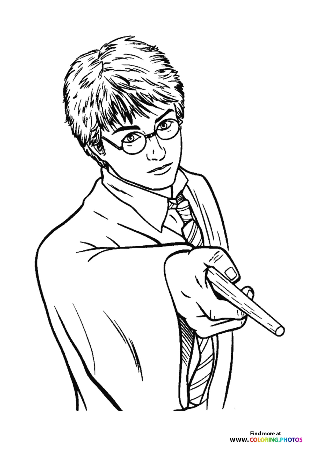 Harry Potter Coloring Pages For Kids 100 Free Print Or Download
