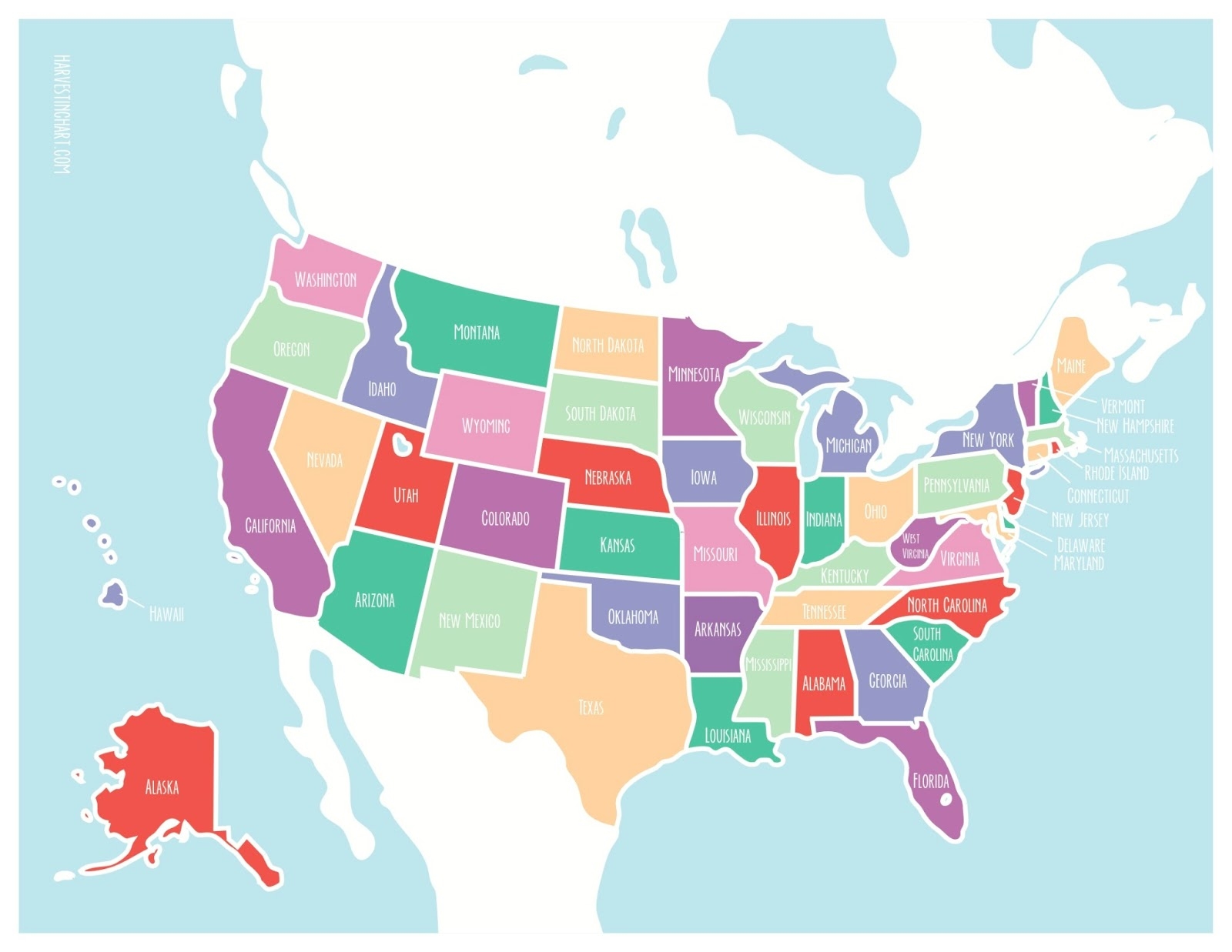 My Sales Map Printable Free
