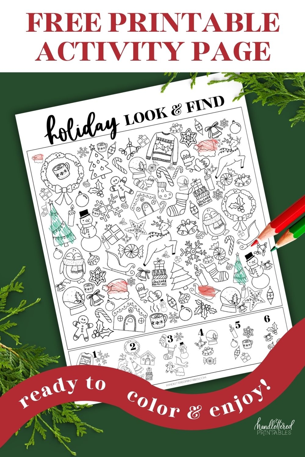 Free Search And Find Printables