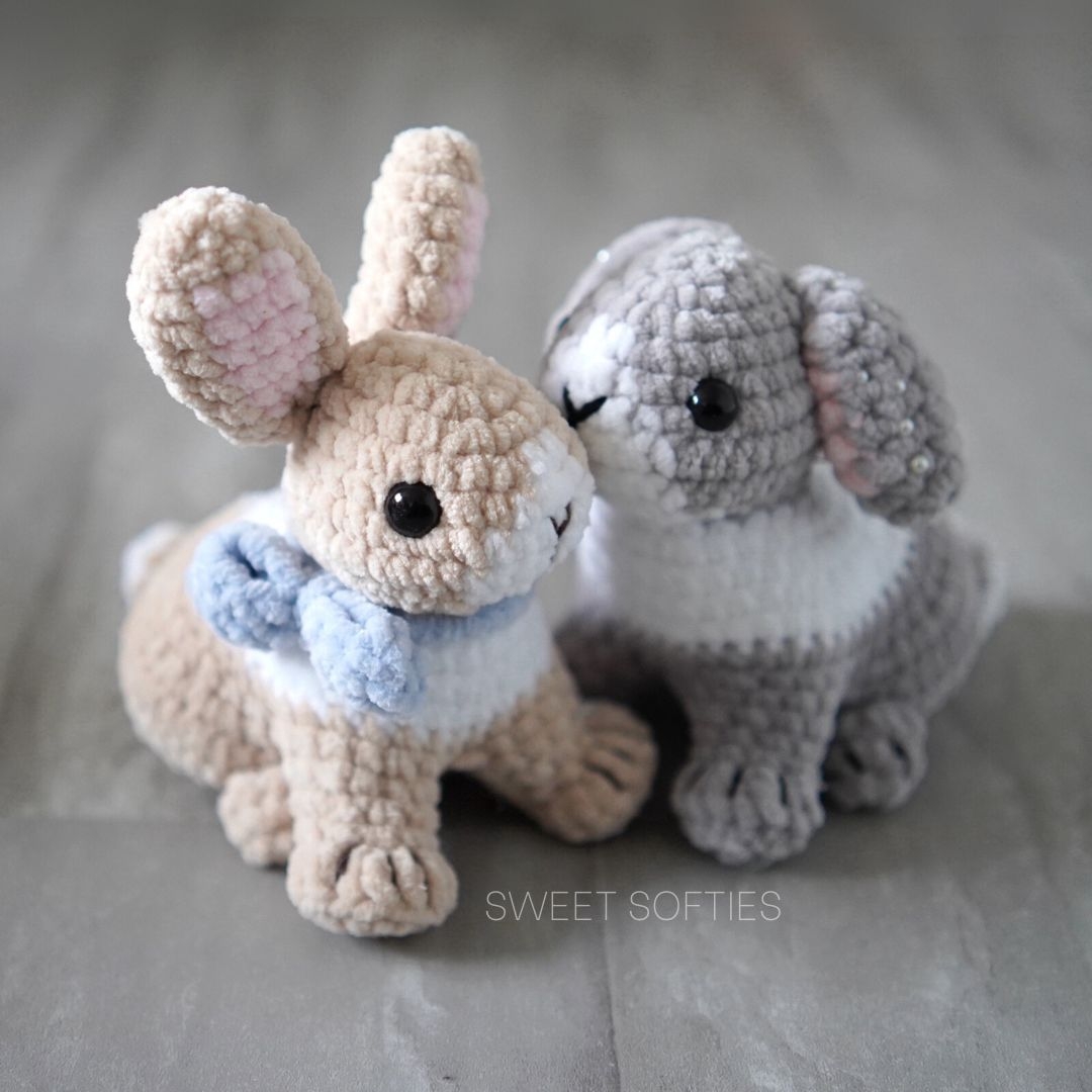 Honey Bunny The Realistic Rabbit Amigurumi Crochet Pattern 