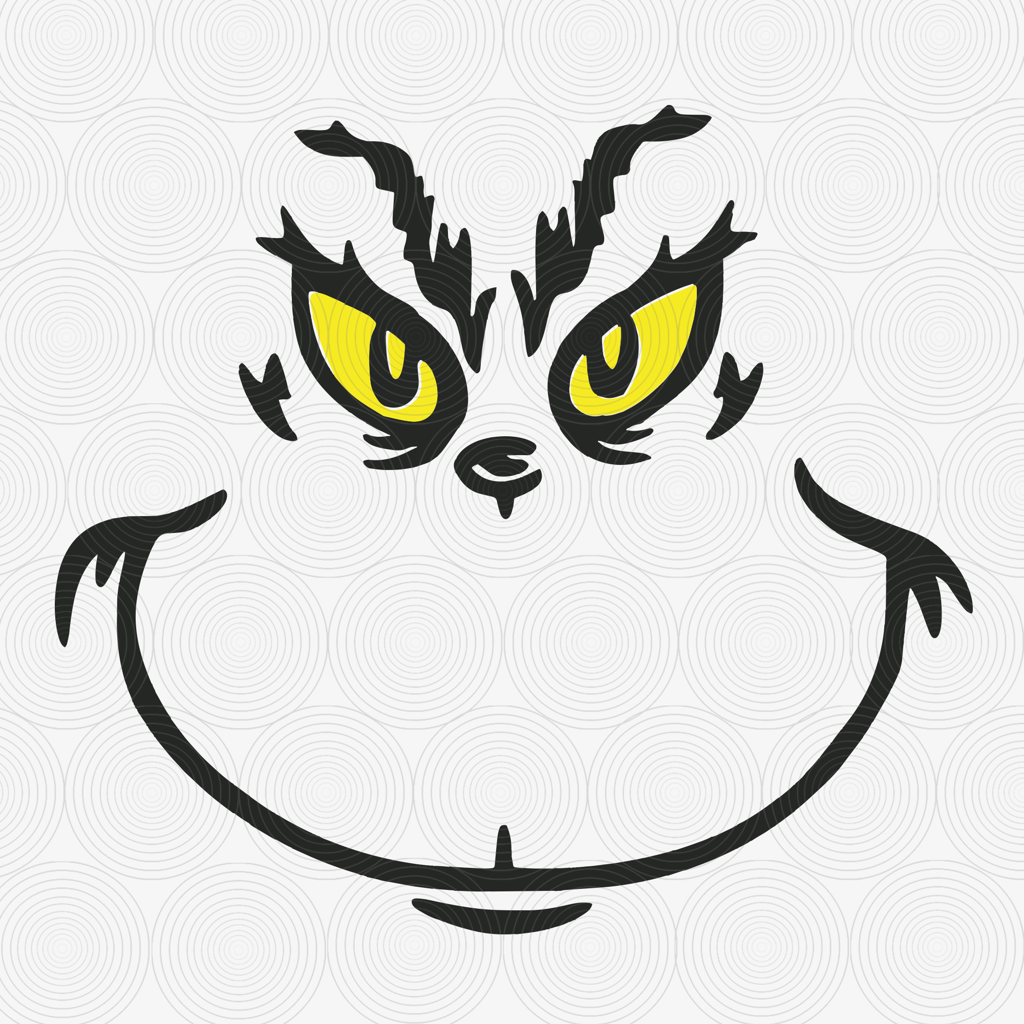 Free Printable Grinch Faces