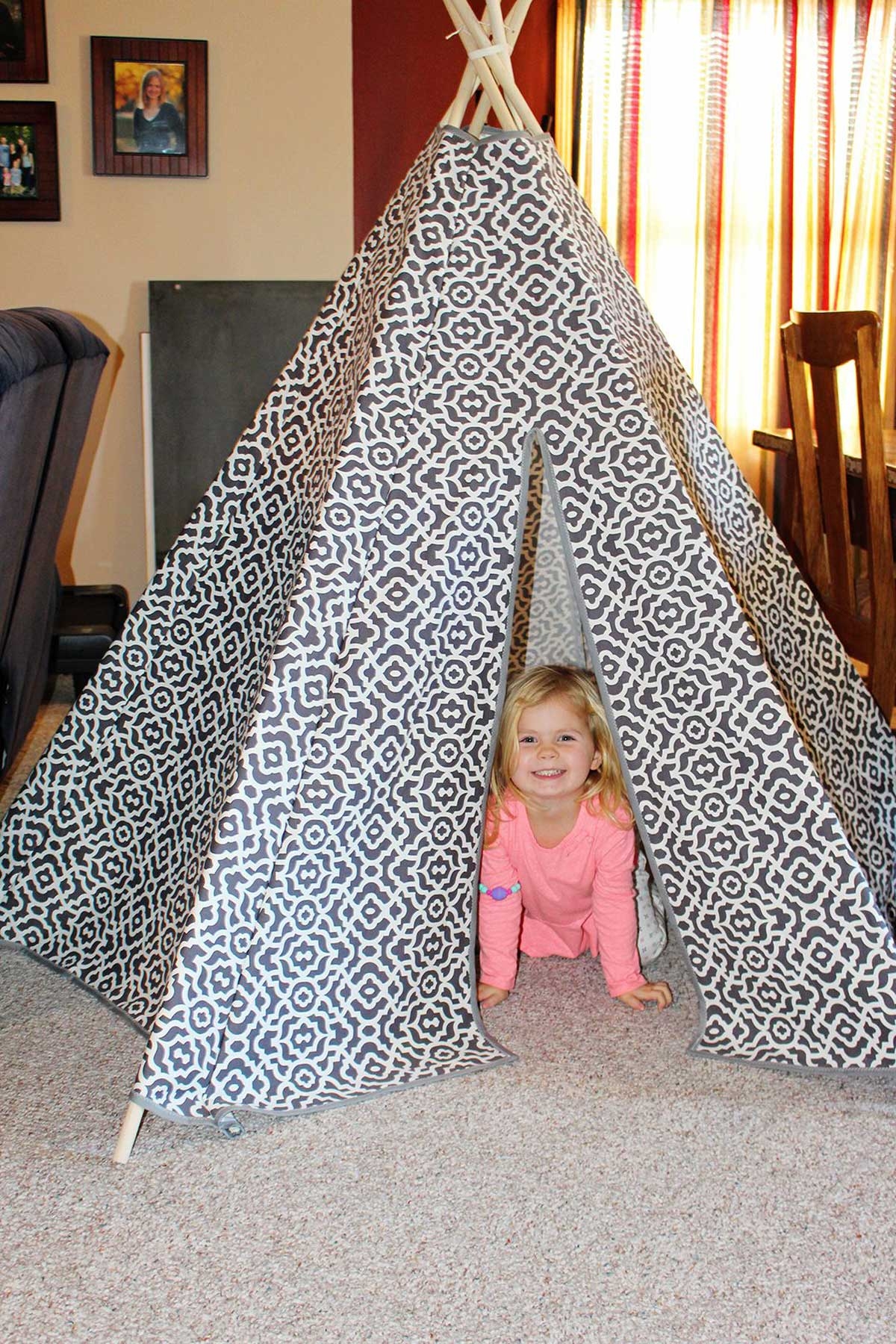 How To Make An Easy DIY Teepee Tent For Kids Welcome To Nana s