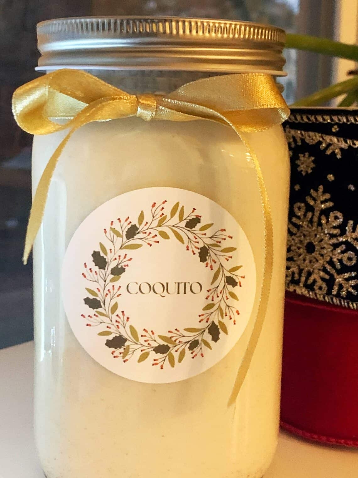 Free Printable Coquito Labels