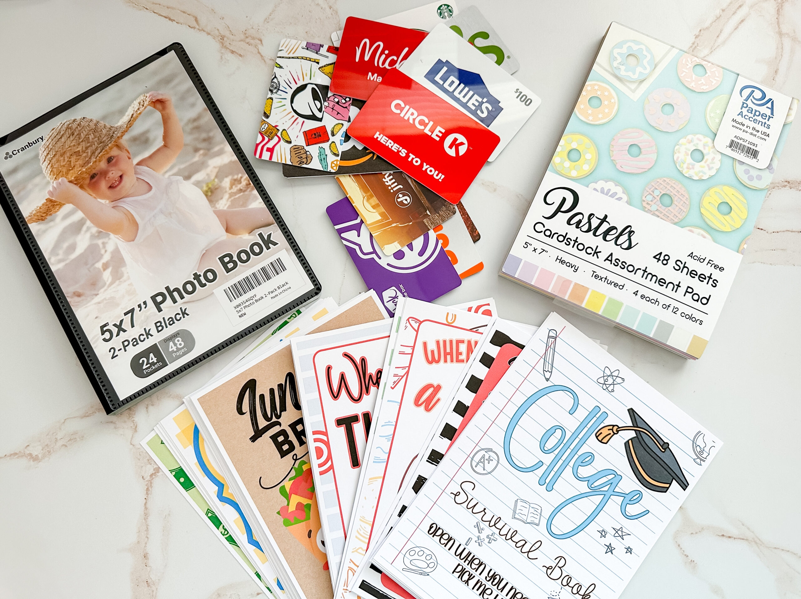 Free Printable Gift Card Book