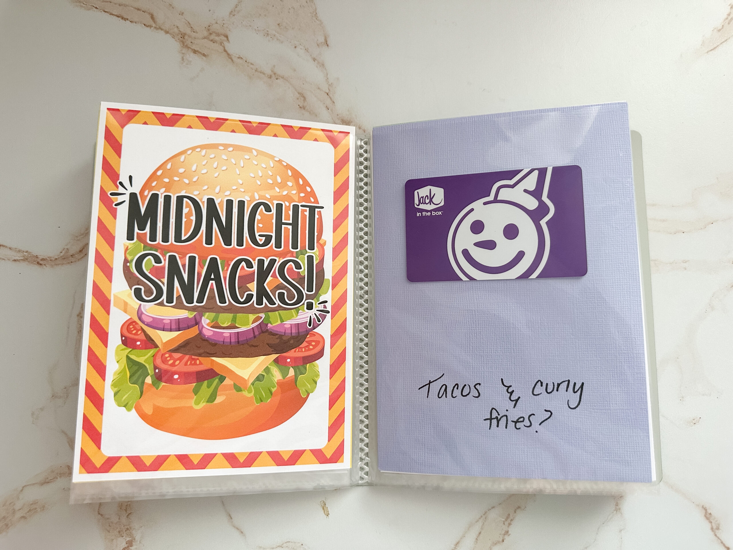 How To Print And Assemble A Gift Card Book The Denver Housewife