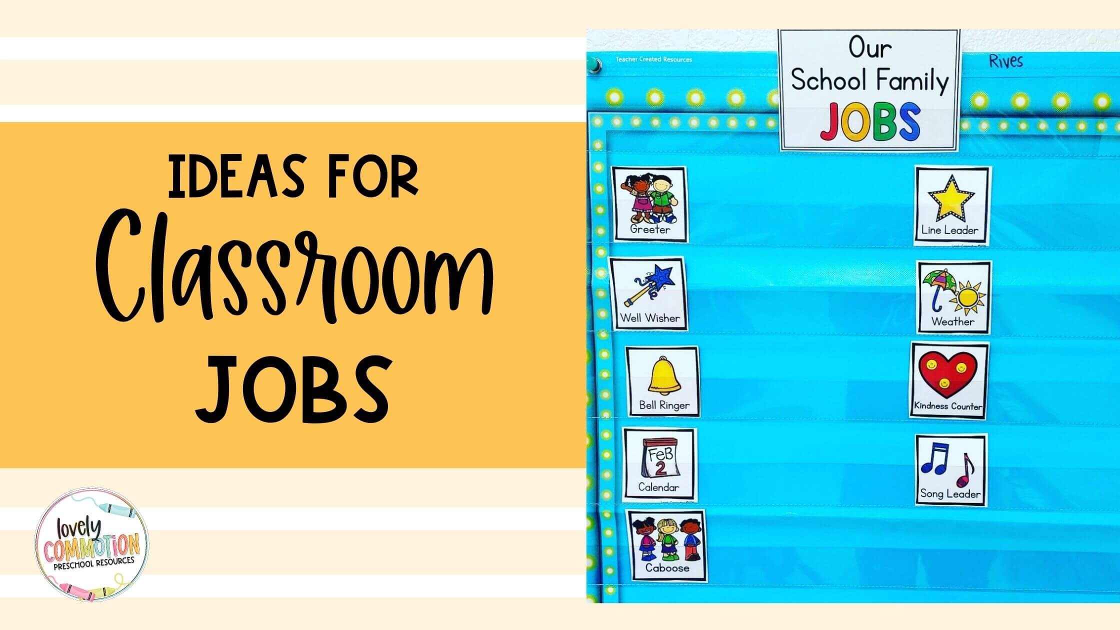 Free Printable Classroom Jobs For Preschool