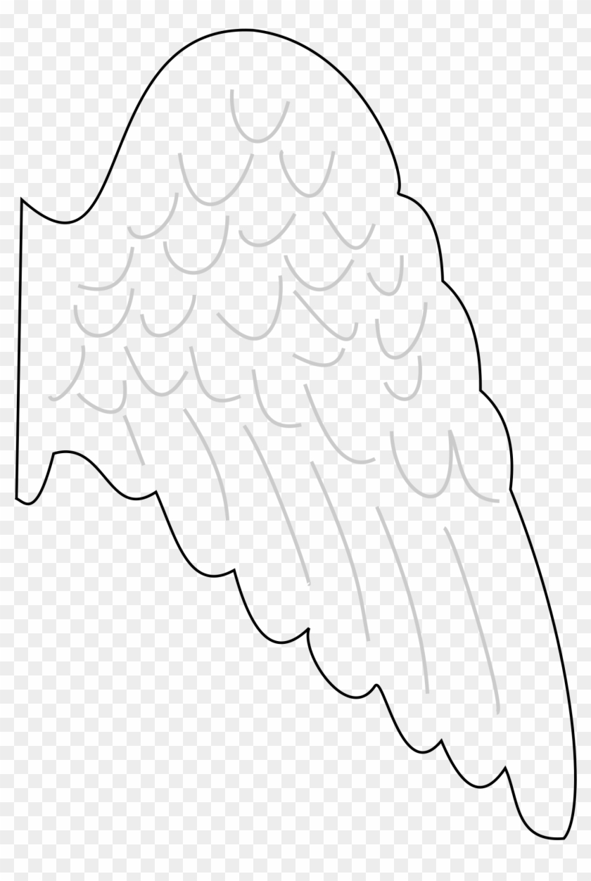 Image Transparent Download S Big Image Png Printable Angel Wing Template Png Download 1697x2400 302506 PngFind