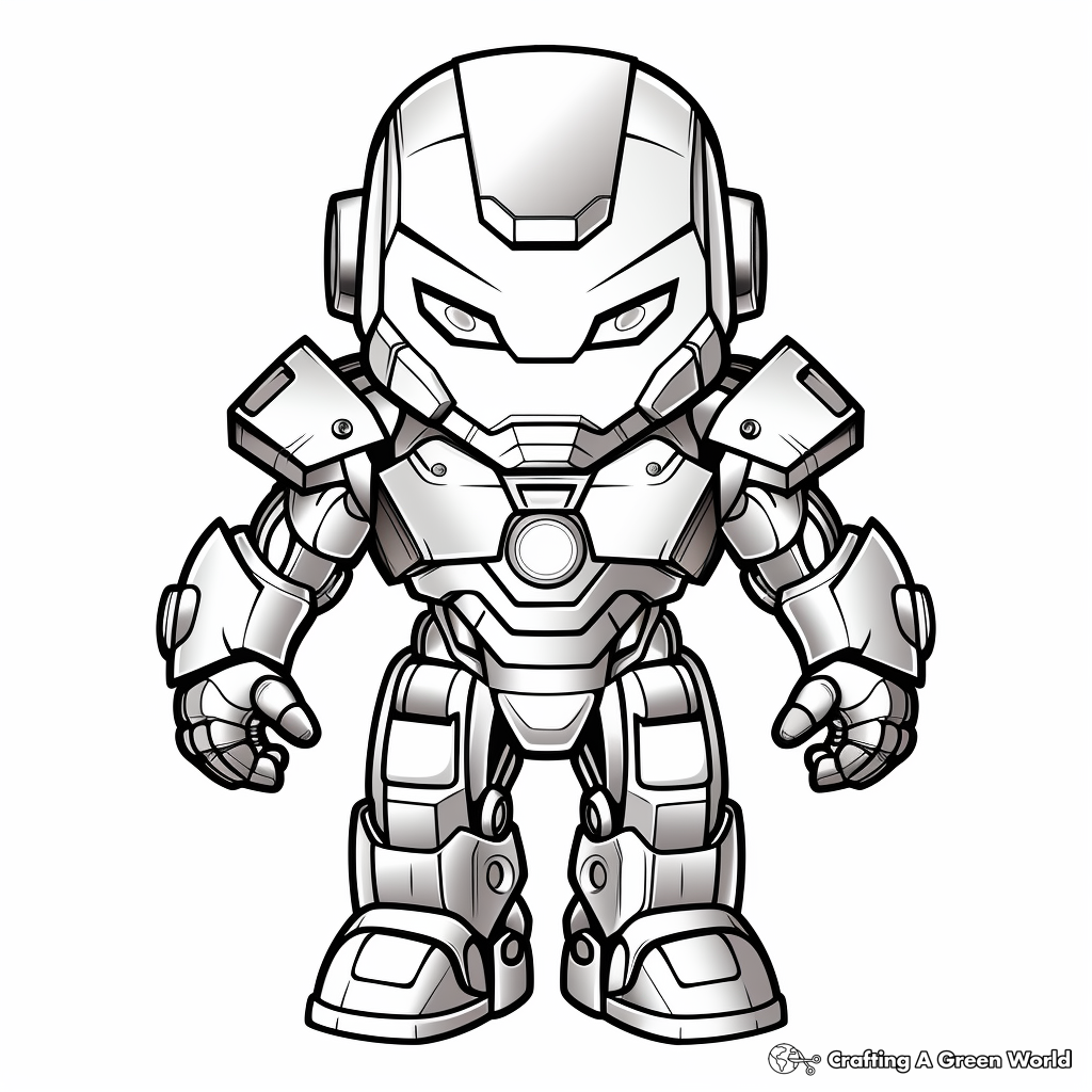 Iron Man Coloring Pages Free U0026 Printable 