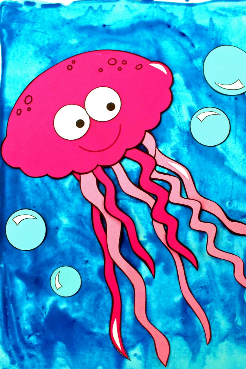 Free Printable Jellyfish Template