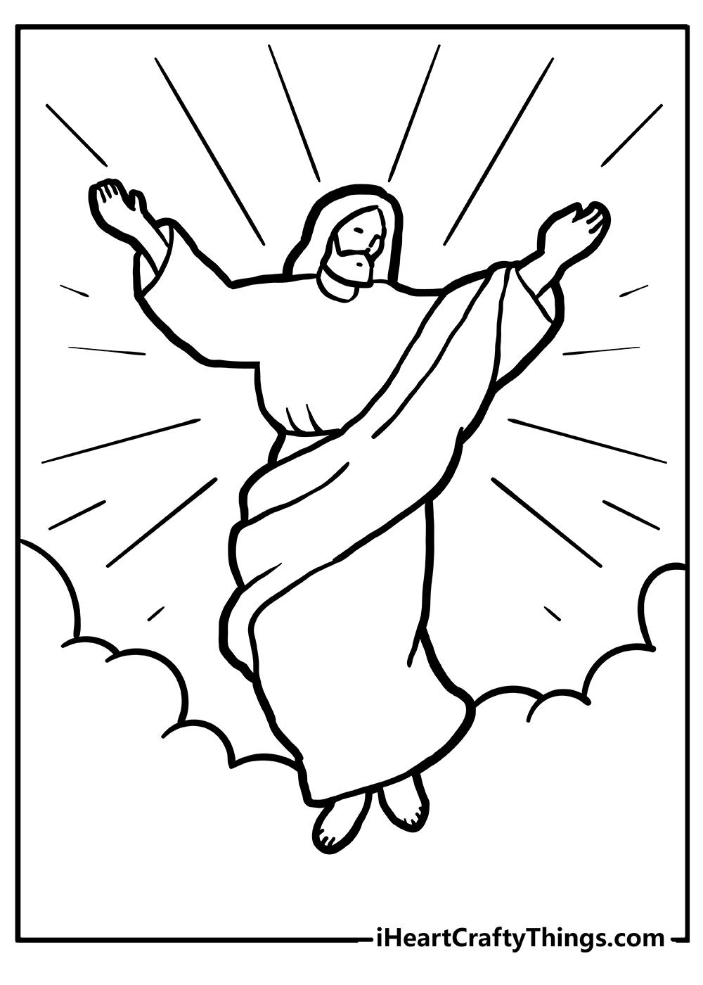 Free Printable Jesus Coloring Pages Pdf