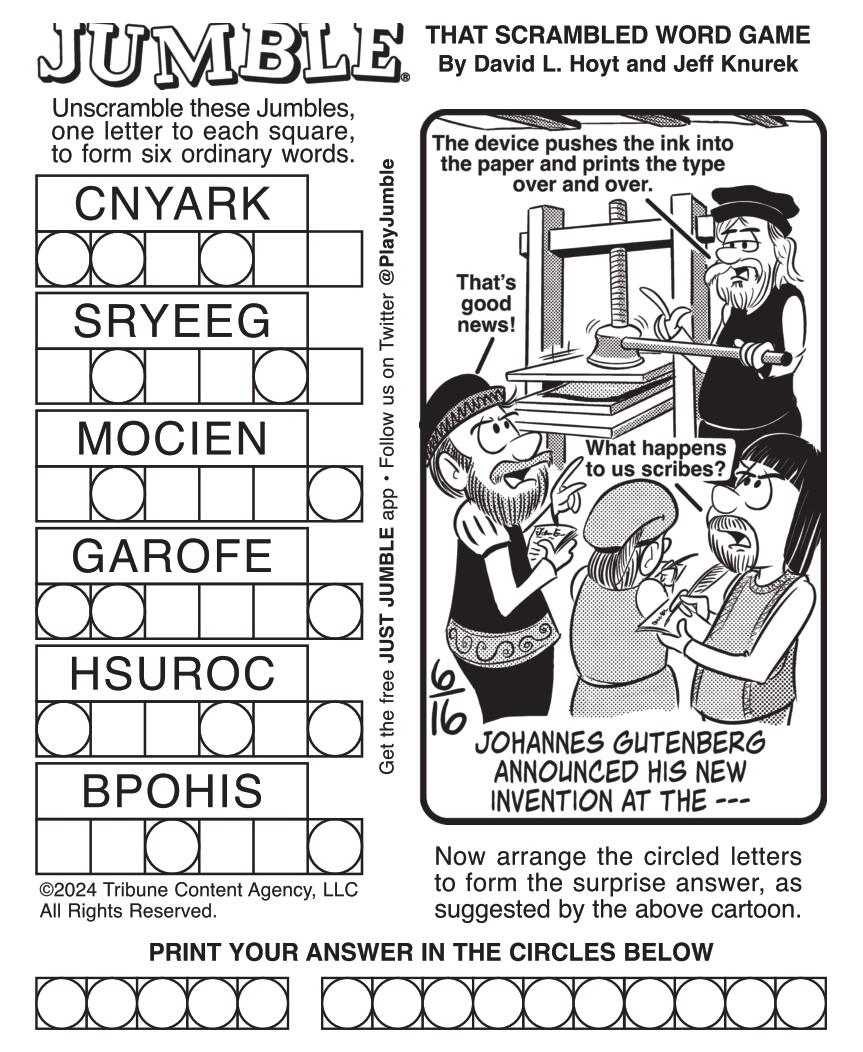 Jumble Puzzles