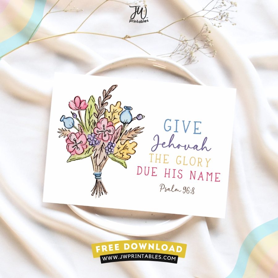 Jw Free Printables