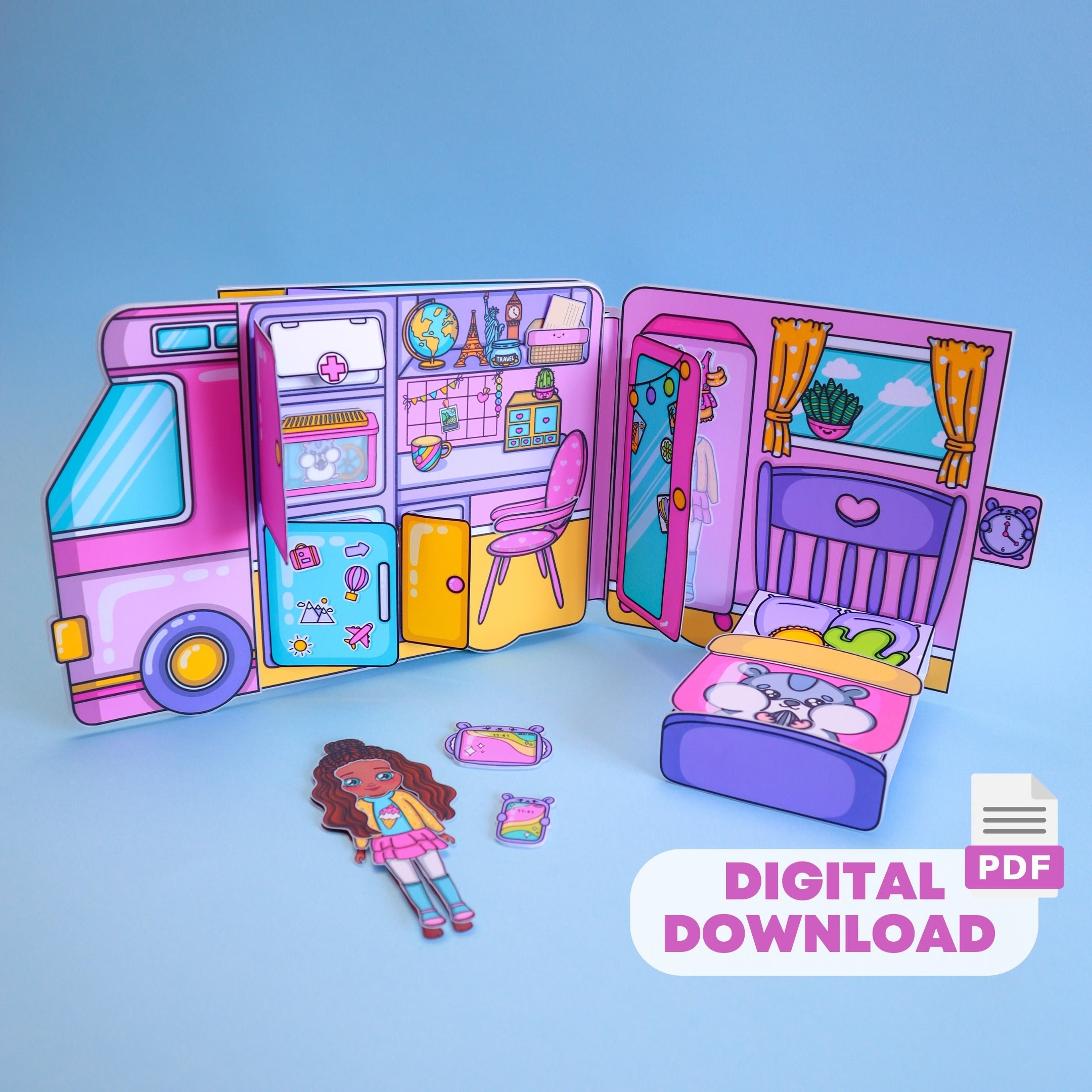 Katemade Printable Pc Mermaid House