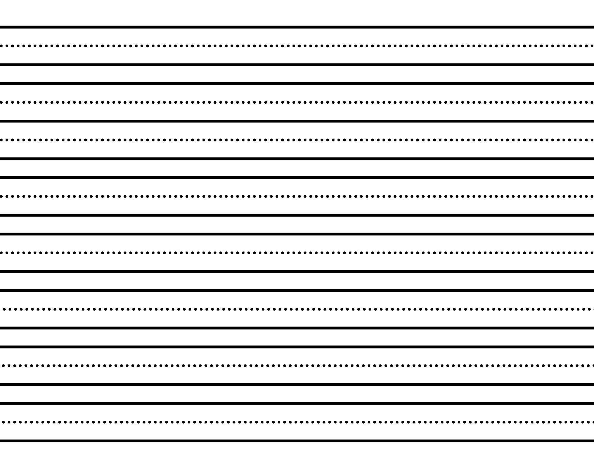 Kindergarten Lined Paper Kindergarten Writing Paper Preschool Writing Paper Preschool Lined Paper Writing Practice