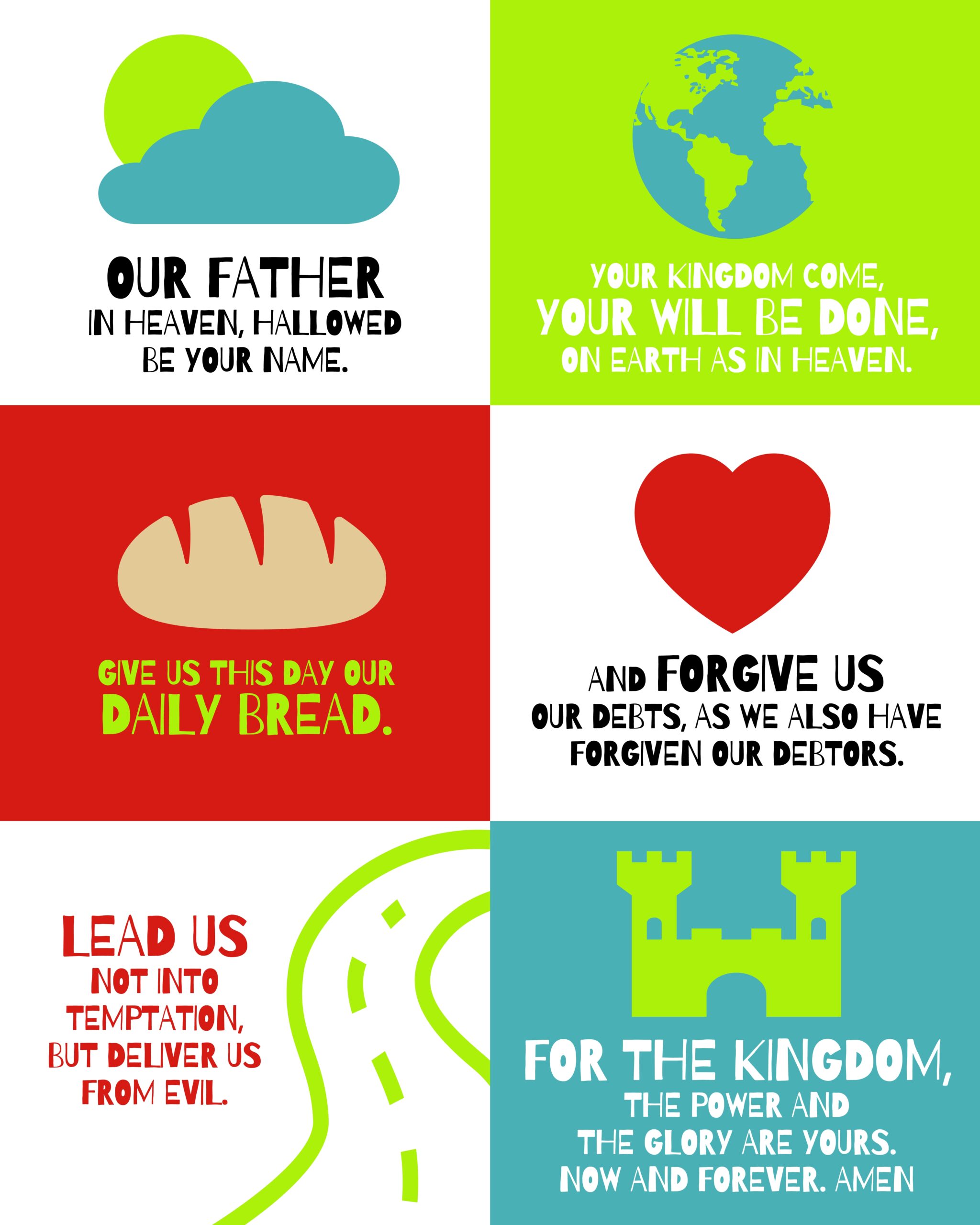 Free Printable Lord's Prayer