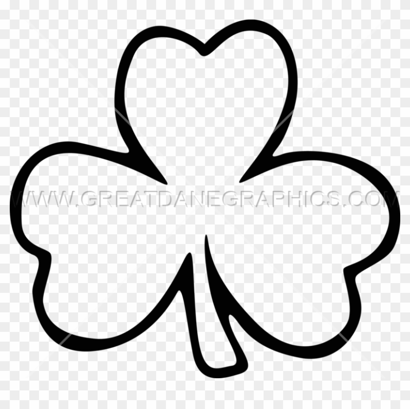 Large Printable Shamrock Template HD Png Download 825x758 5019567 PngFind