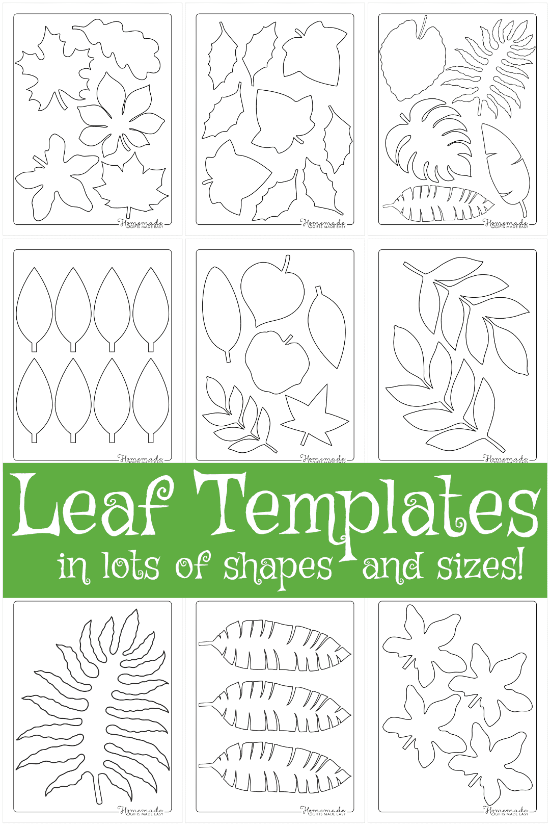 Free Printable Fall Leaves Printable