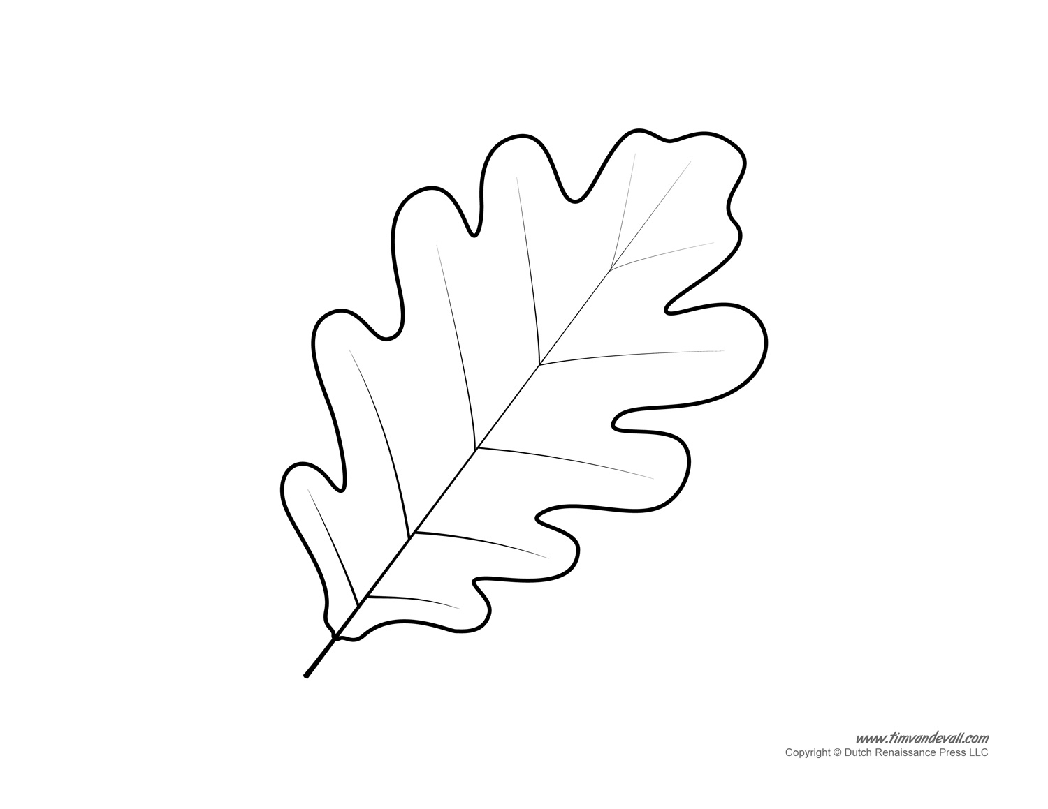Free Printable Leaves Templates