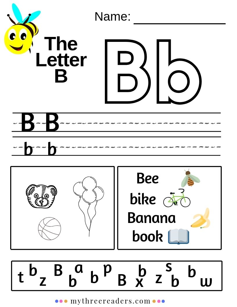 Letter B Worksheets Crafts Activites U0026 Things To Do To Teach The 