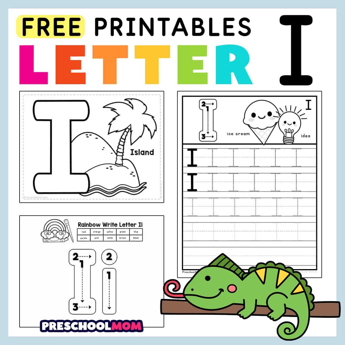 Letter I Preschool Printables Preschool Mom