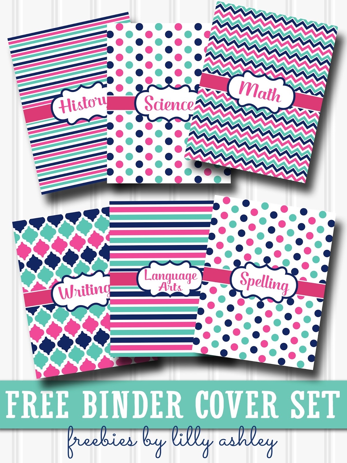 Math Binder Cover Printable Free