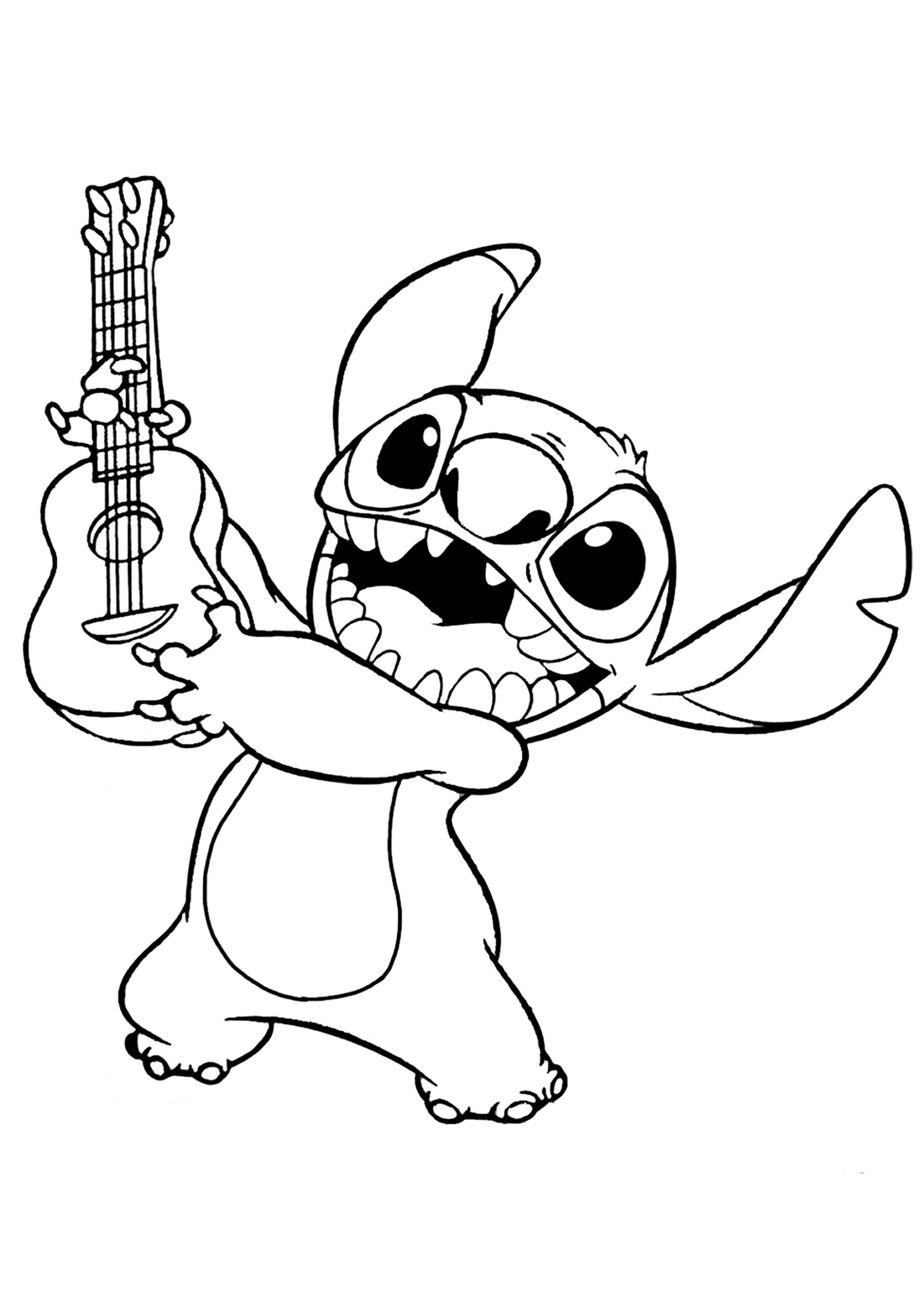 Free Printable Coloring Pages Stitch