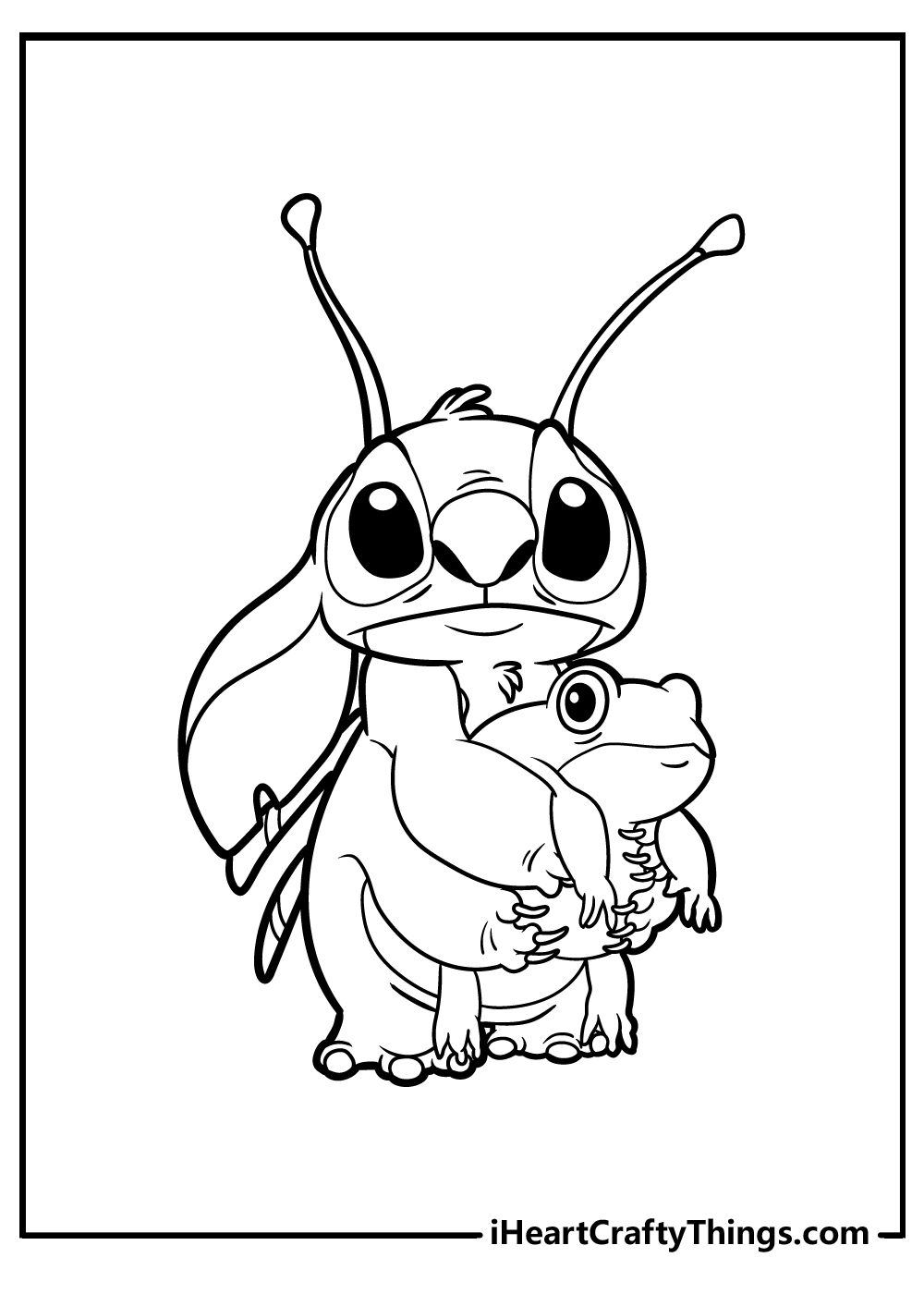 Lilo U0026 Stitch Coloring Pages 45 Free Printables For Kids