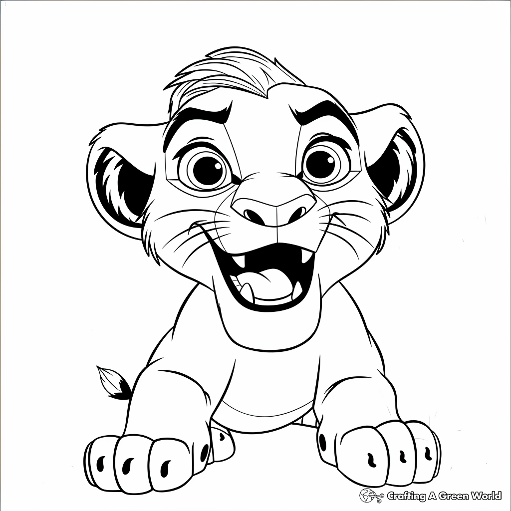 Lion Guard Coloring Pages Free U0026 Printable 