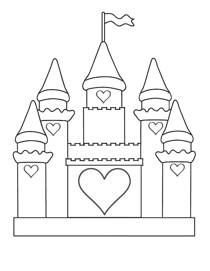 Free Printable Castle Coloring Pages