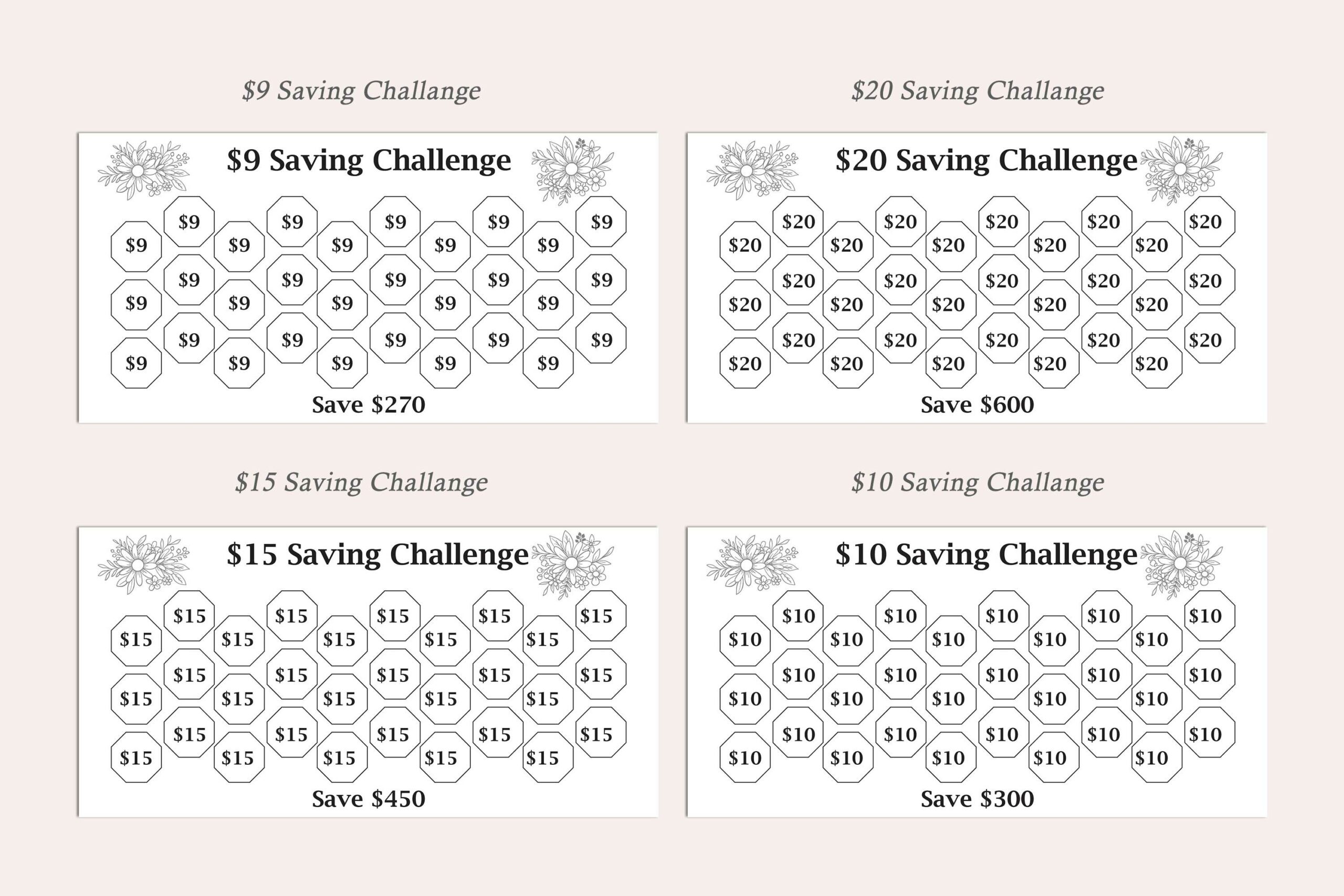 Low Income Savings Challenge Savings Tracker