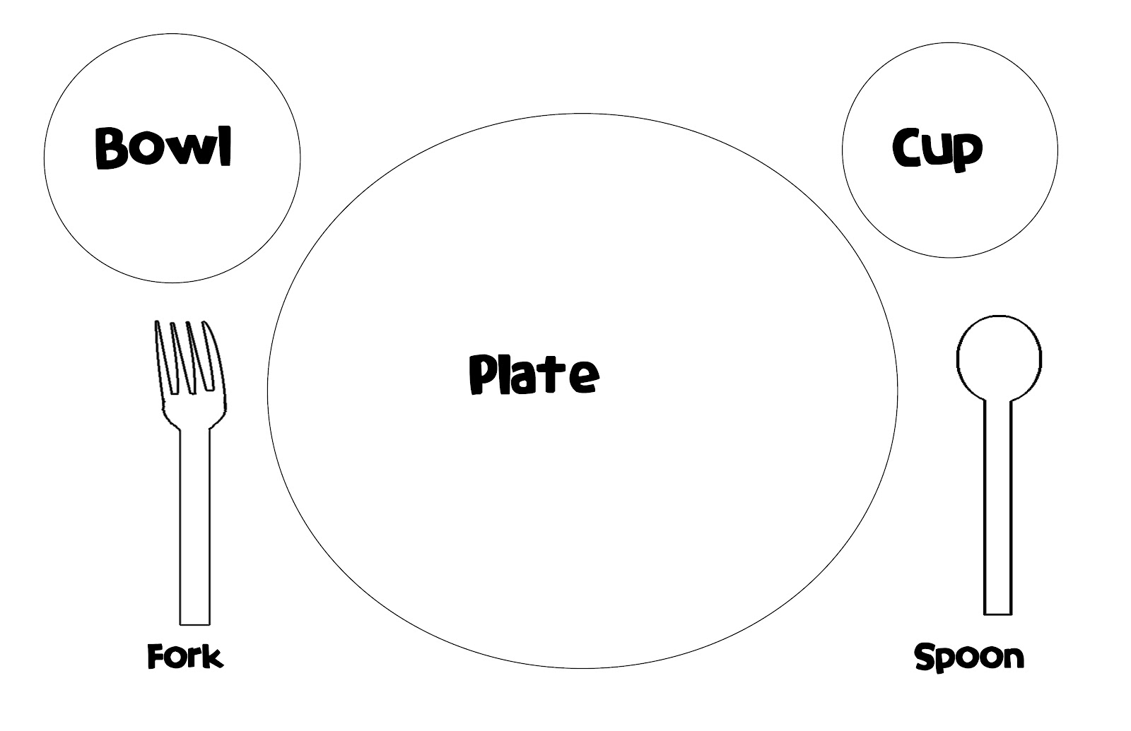Make At Home Momma Place Setting