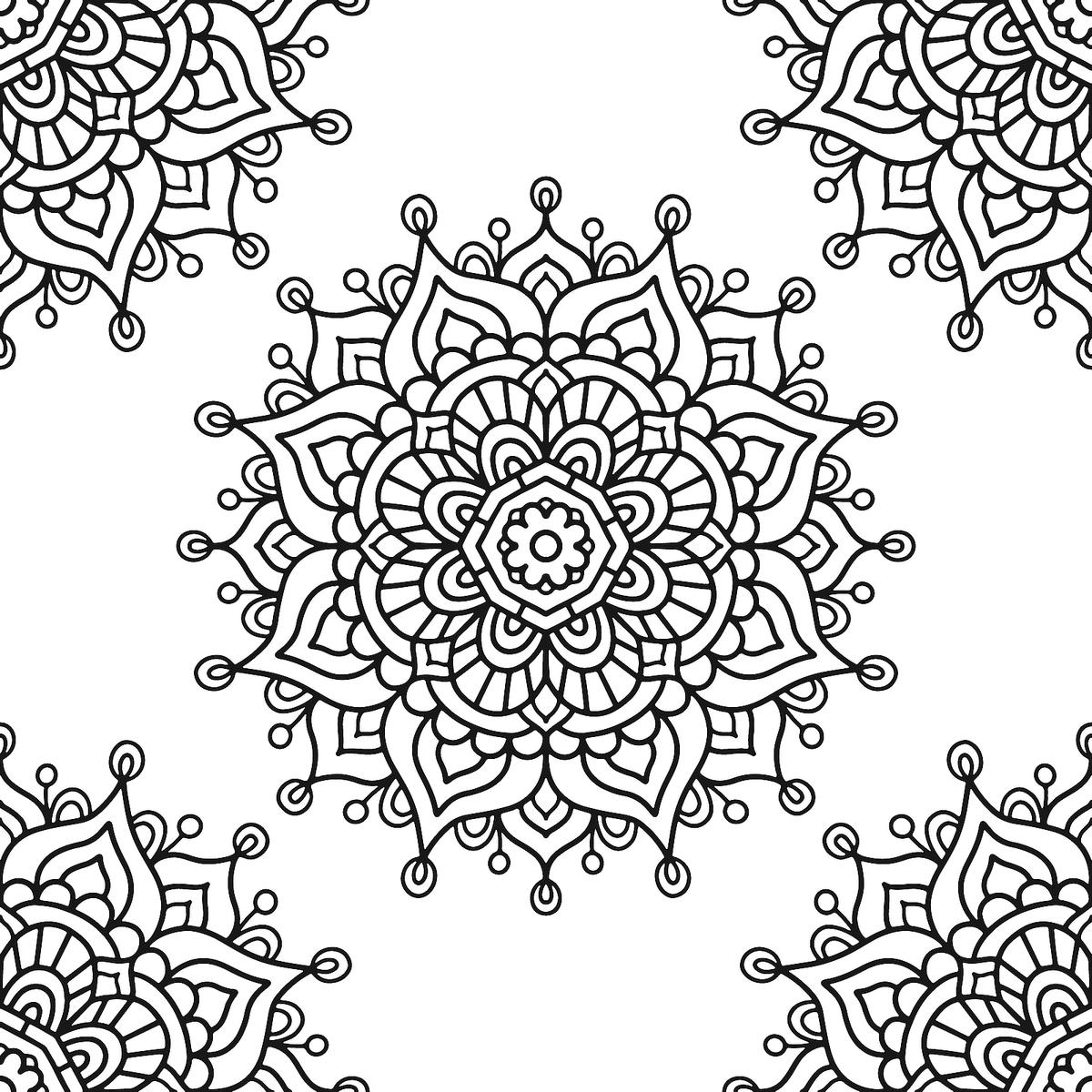 Mandala Coloring Pages Free Printable Coloring Pages Of Mandalas 