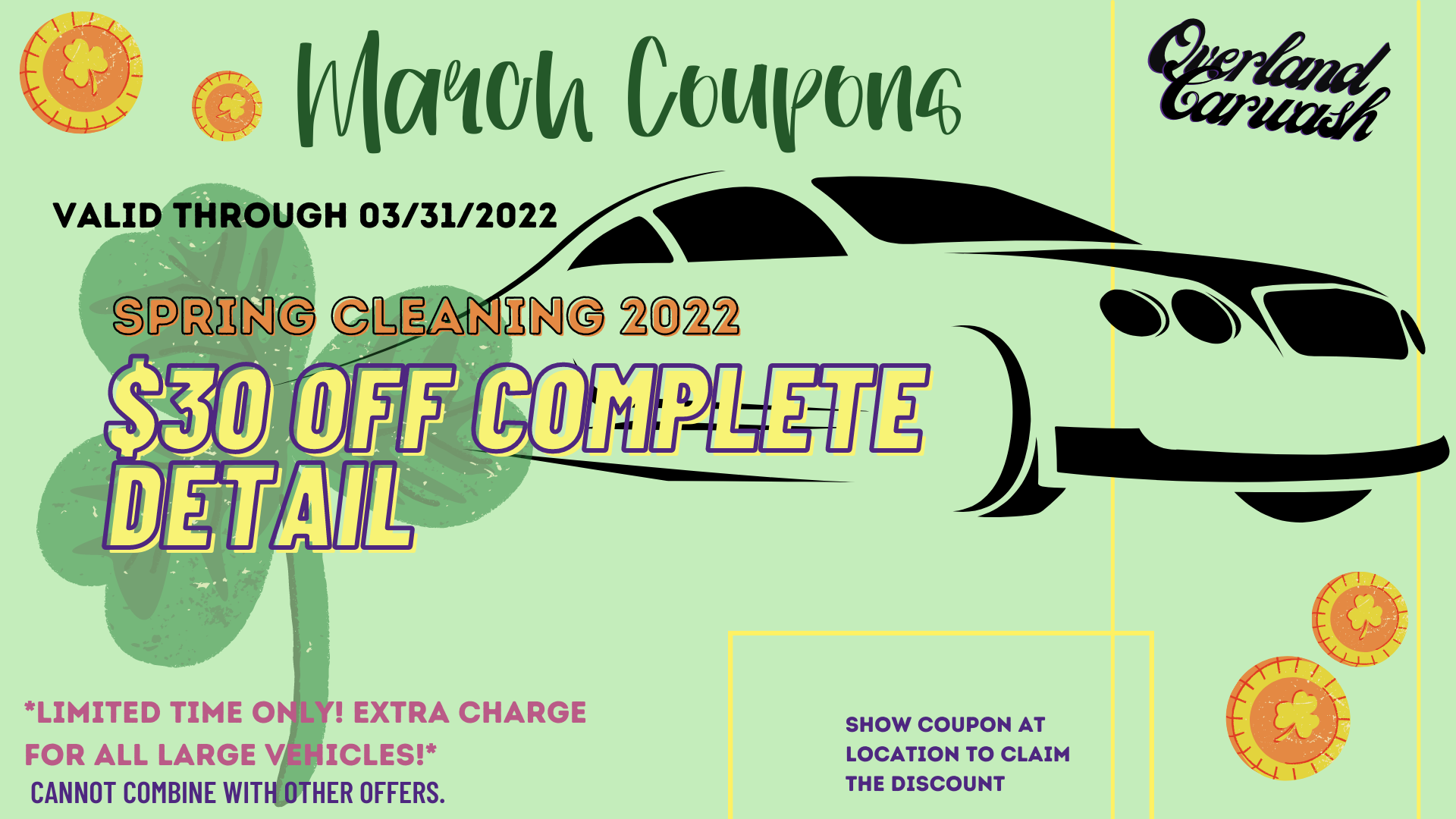 Free Cobblestone Car Wash Coupons Printable
