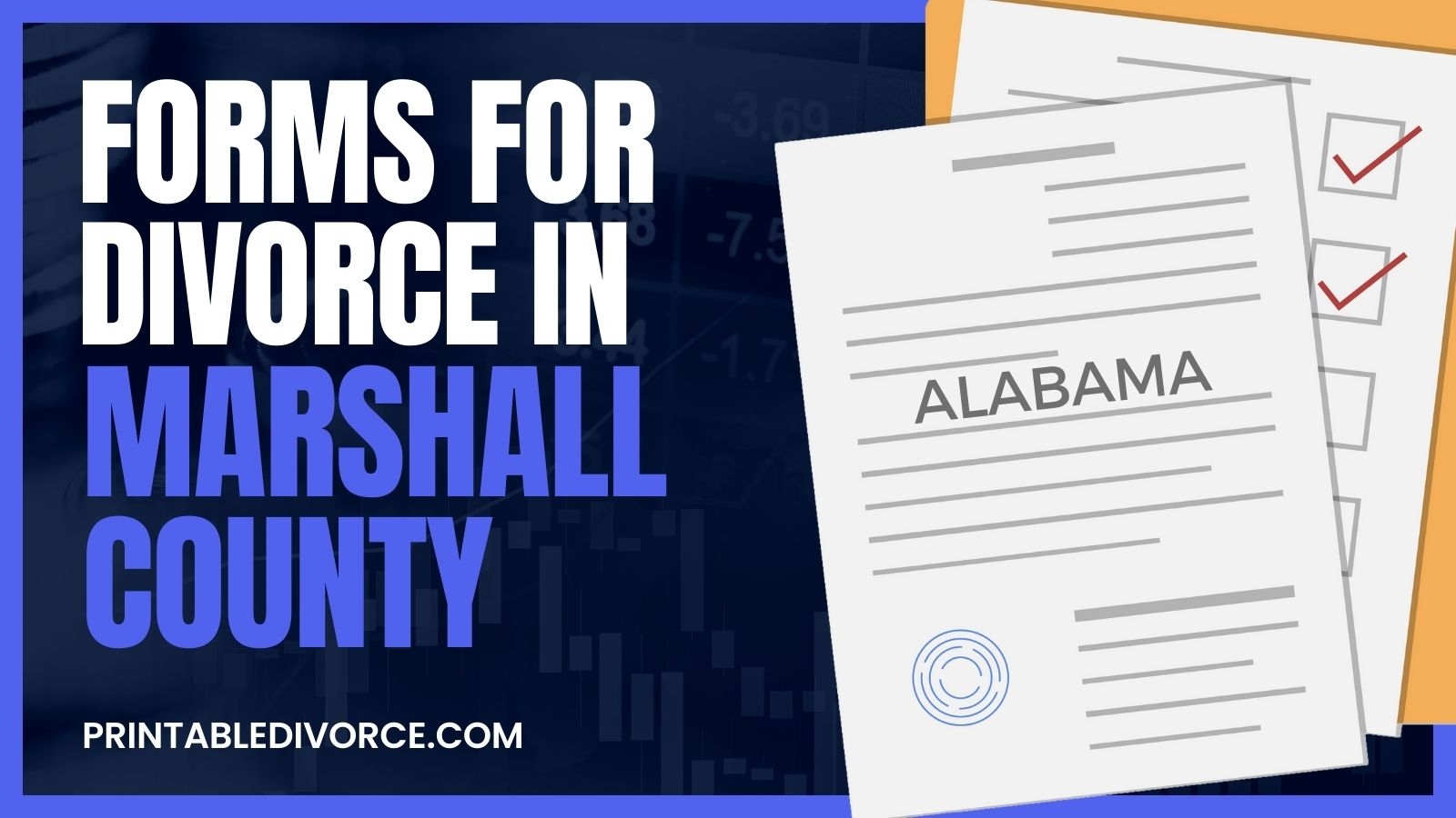 Marshall County Divorce Forms PrintableDivorce