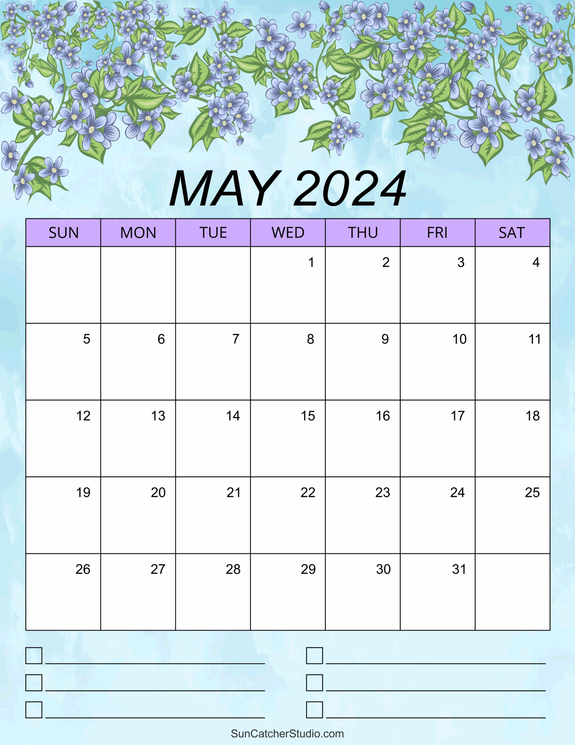 May 2024 Calendar Free Printable Free Printables Monograms 