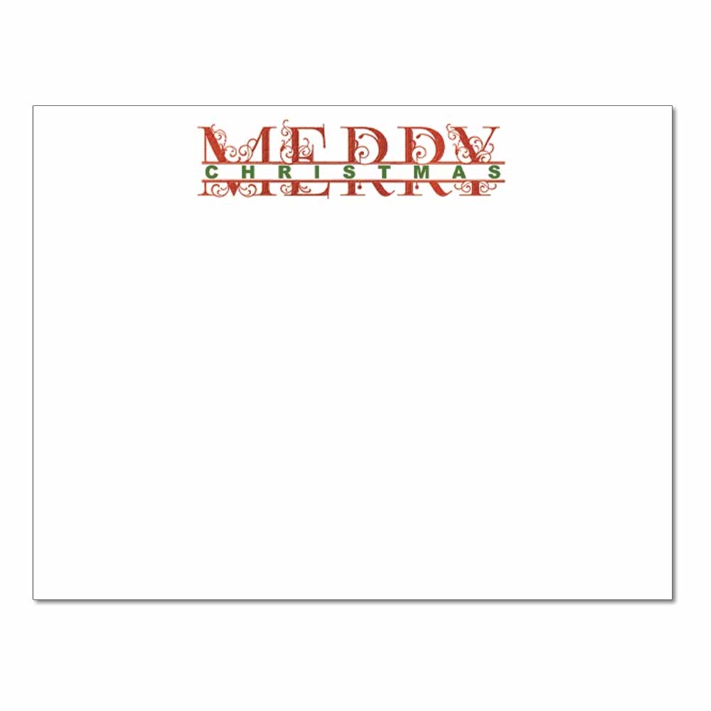 Christmas Letterhead Free Printable
