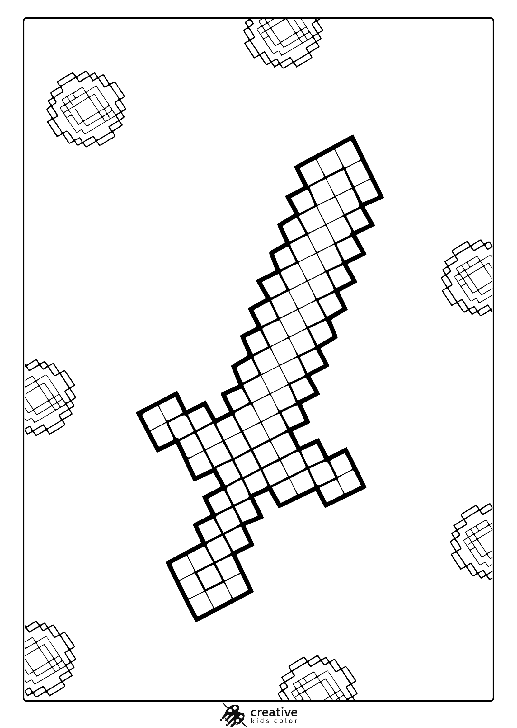 Minecraft Coloring Pages 30 Free Printable PDF 