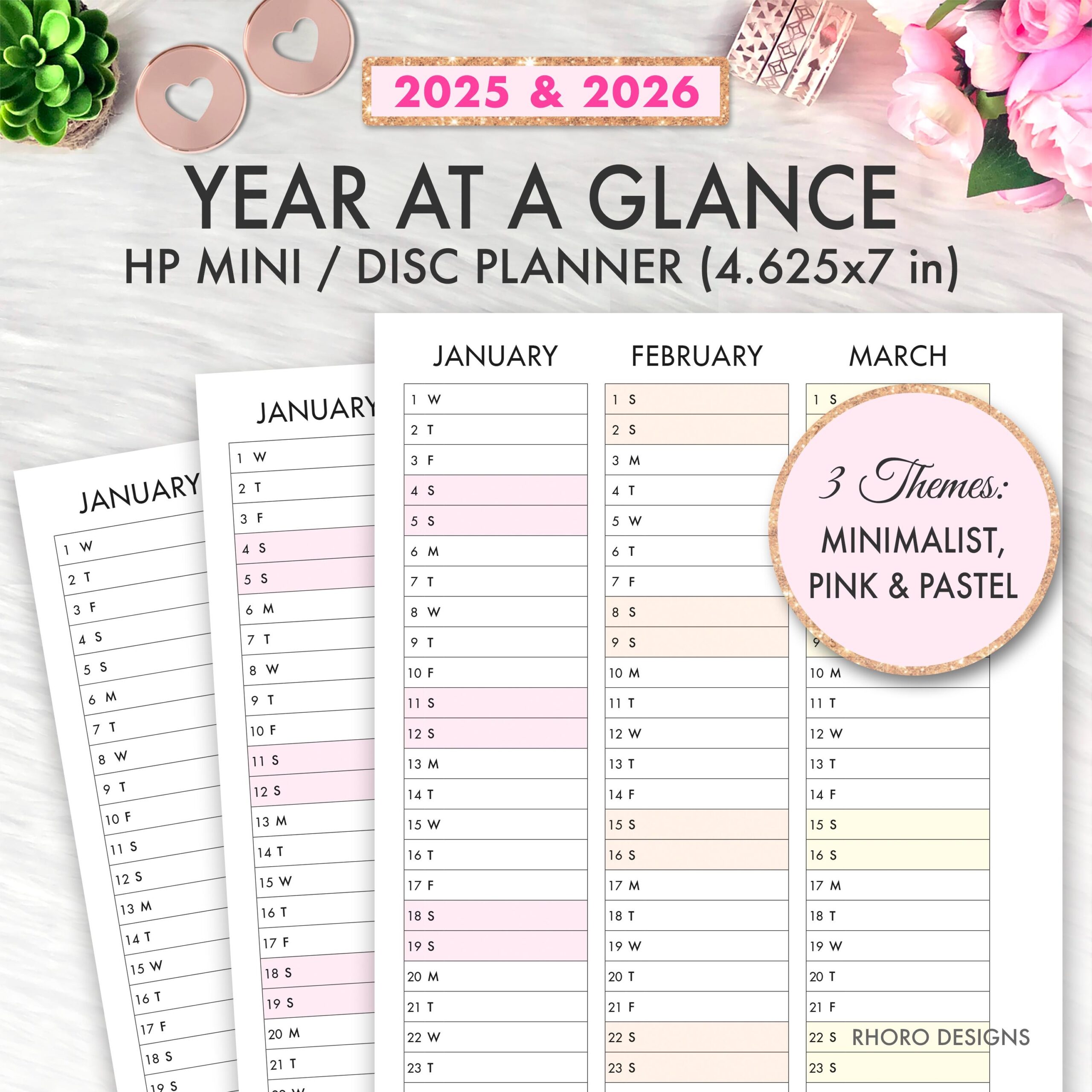 Happy Planner Printables Free Mini Size