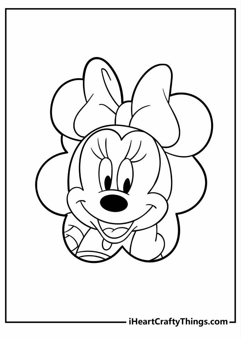 Minnie Mouse Coloring Pages 30 Free Printables 