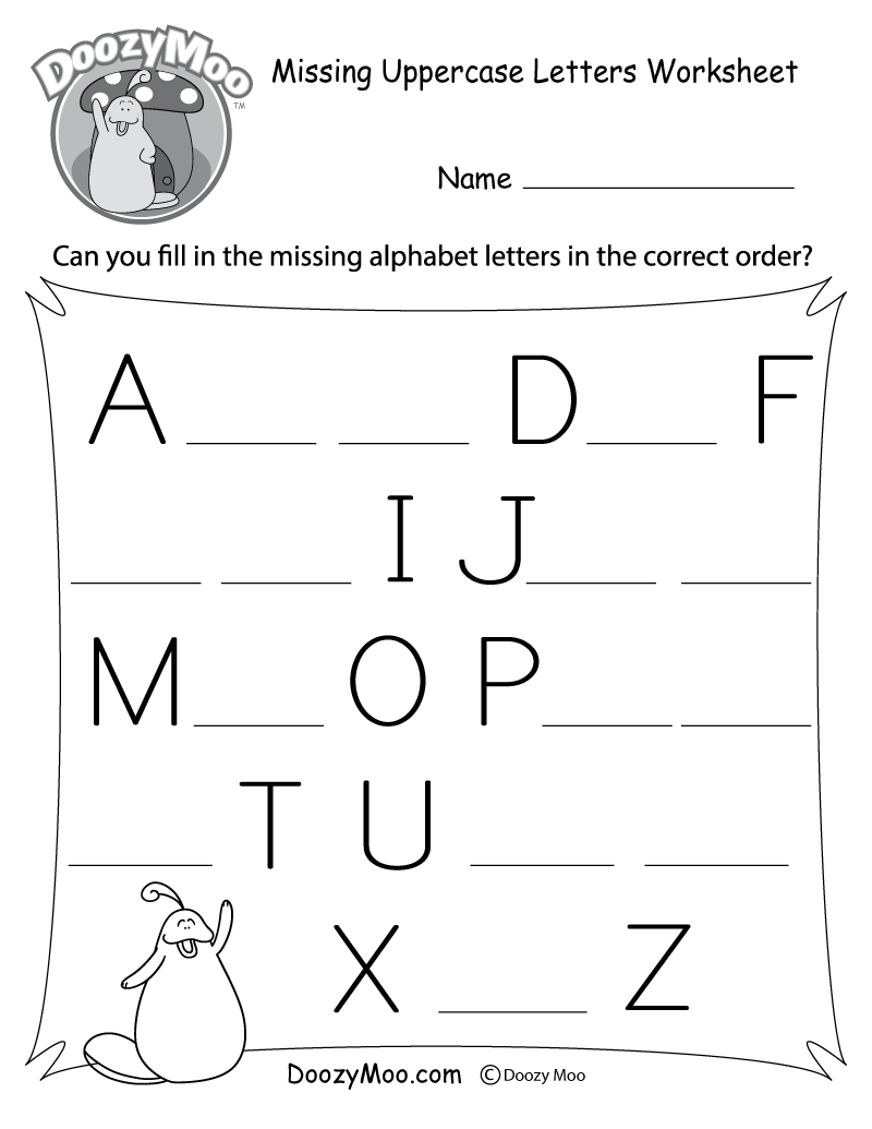 Free Printable Capital Letters