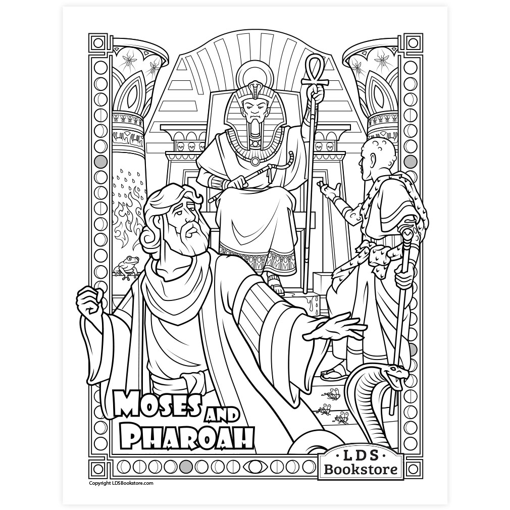 Moses Coloring Pages Printable Free
