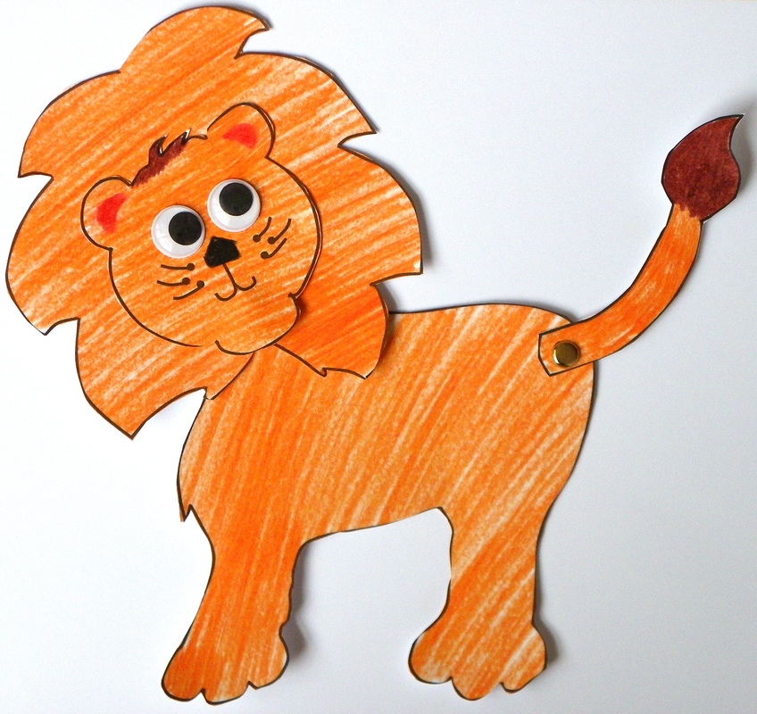 Free Printable Lion Craft Template