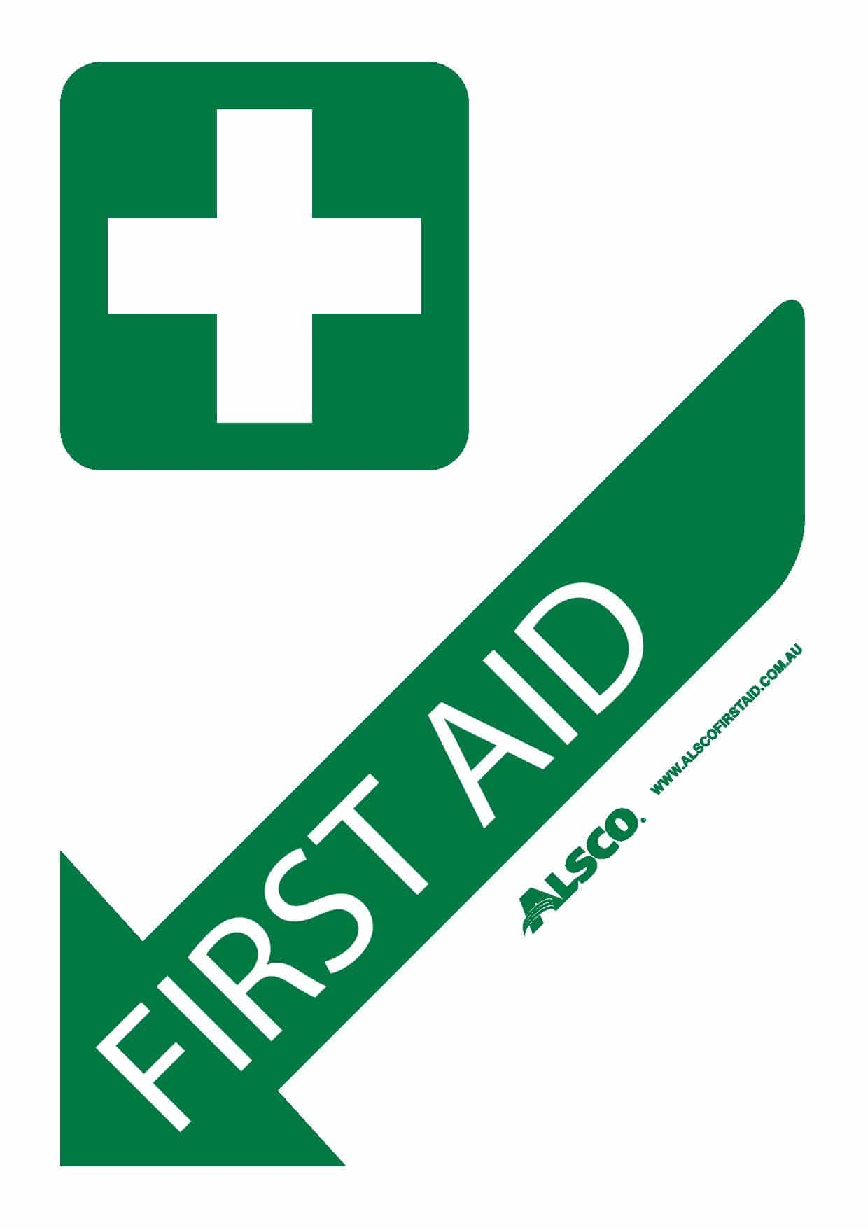 First Aid Sign Free Printable