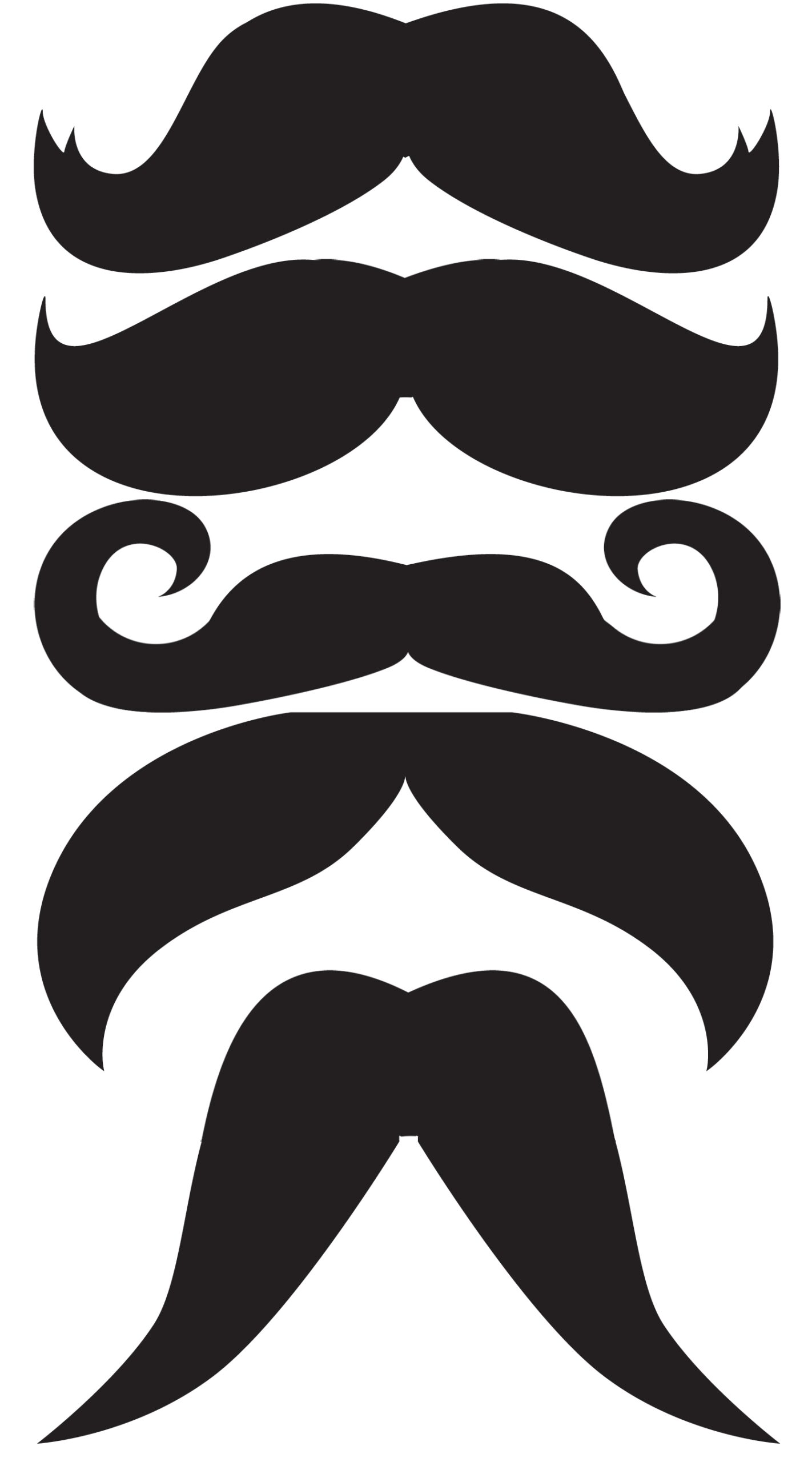 Mustache Photo Deals Booth Props Printable