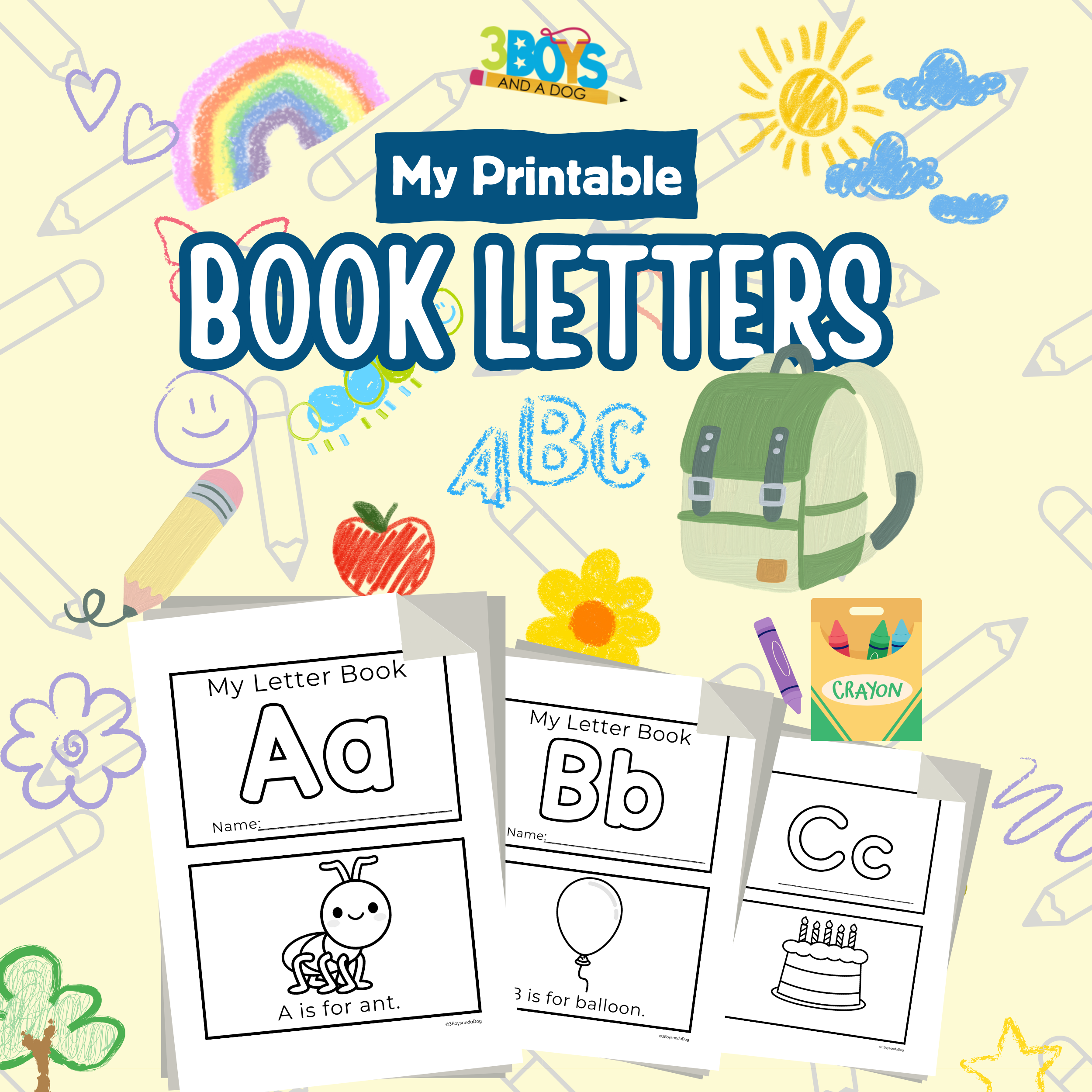 Free Printable Alphabet Books
